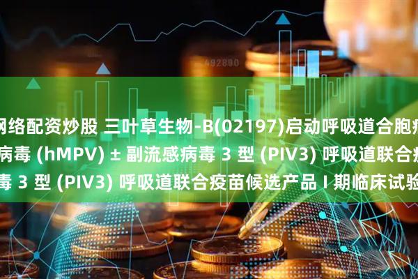 网络配资炒股 三叶草生物-B(02197)启动呼吸道合胞病毒 (RSV) + 人偏肺病毒 (hMPV) ± 副流感病毒 3 型 (PIV3) 呼吸道联合疫苗候选产品 I 期临床试验